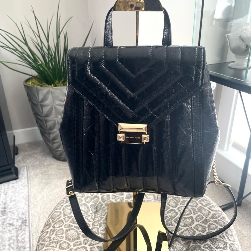 Michael Kors Whitney Leather Backpack ✨
